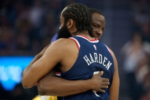 贝弗利：哈登从未缺席季后赛 不可以说追梦垃圾也是因为他能赢球