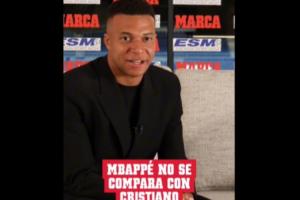 能否超越C罗？姆巴佩：C罗是皇马标杆和第一人 我希望走自己的路