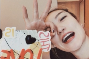 李梦分享近日生活碎片：自由和幸福永远应该是人生的第一选择……