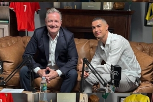 火爆！摩根：C罗专访三天超450万次观看，创年度体育采访纪录