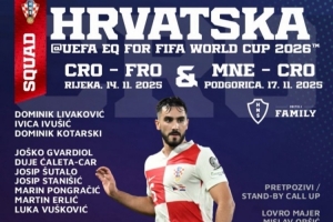 克罗地亚名单：莫德里奇领衔，格瓦迪奥尔、佩里西奇在列