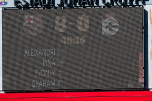 大翔能守住吗巴萨女足半场8-0拉科鲁尼亚，普特拉斯汉森破门